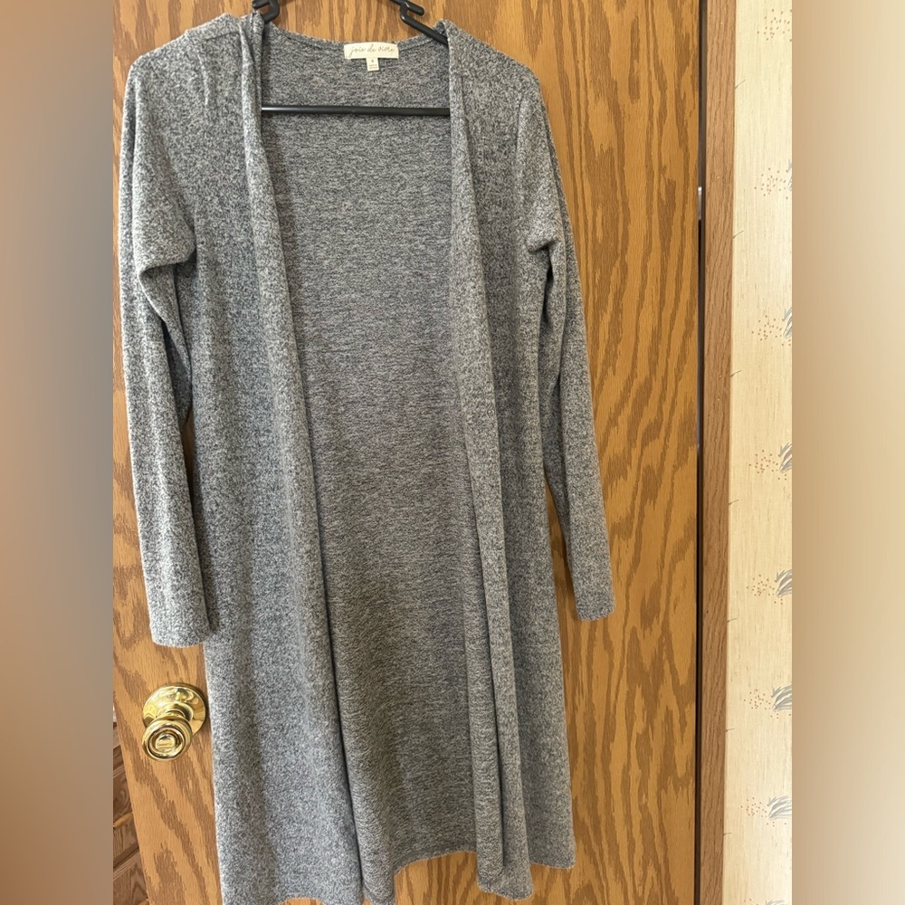 Grey cardigan size small